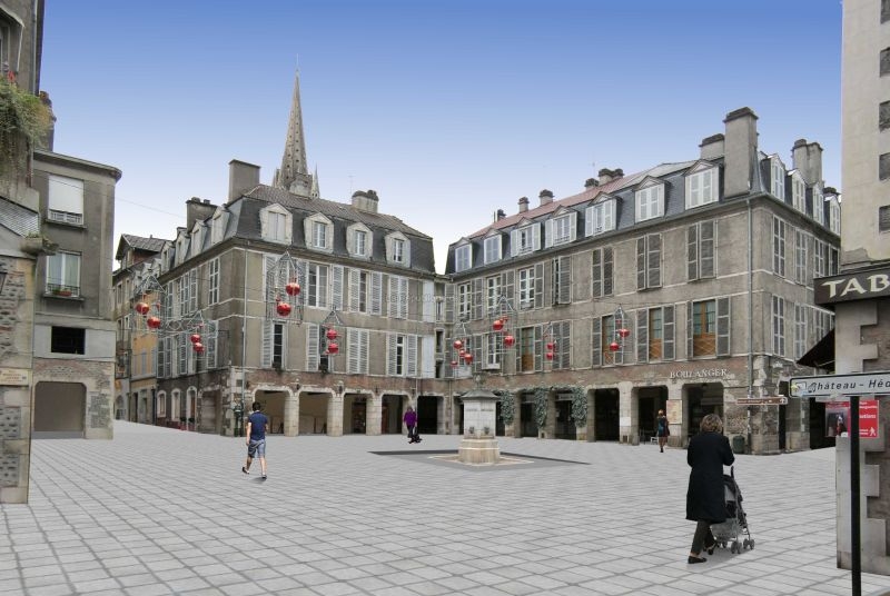 Centre Historique Ville de PAU FRANCE Quelques réalisations